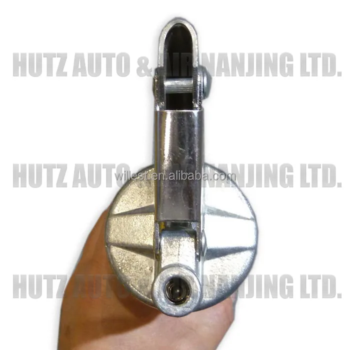 Lever Push Lubrication Injector Dispenser HUTZ 500cc High Pressure Hand Grease Pump GG500E01 14oz Cartridge Manual Grease Gun