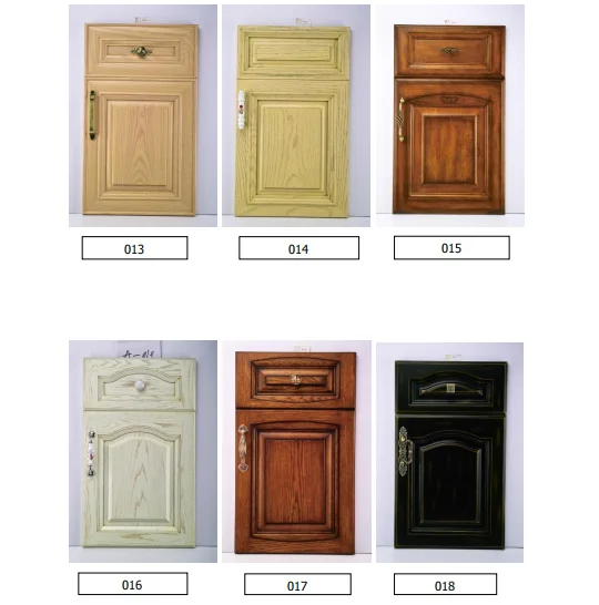 American style Modern Solid Wood Kitchen Cabinet Door
