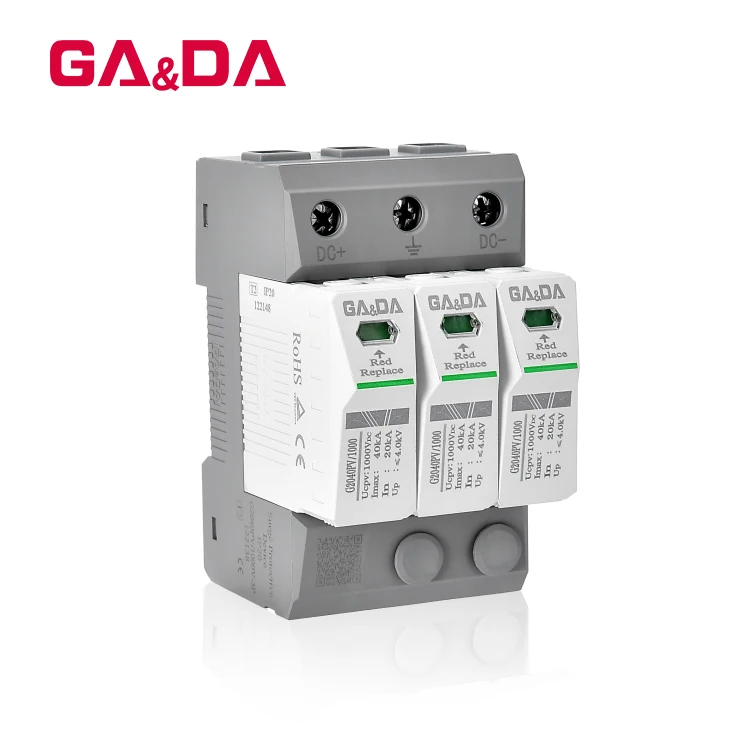 Устройство для защиты от перенапряжения постоянного тока 40KA 1000V DC PV SPD Power устройство электрический стабилизатор