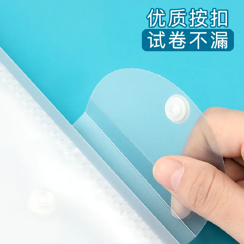 Awards collection Multilayer loose-leaf folder Student papers, files, case folders a4 fold-in transparent information booklet