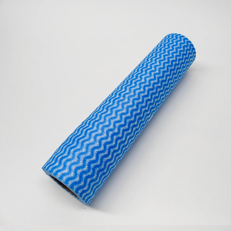 Household Cleaning Products Microfiber Absorbent Low Lint Spunlace Nonwoven Wipe