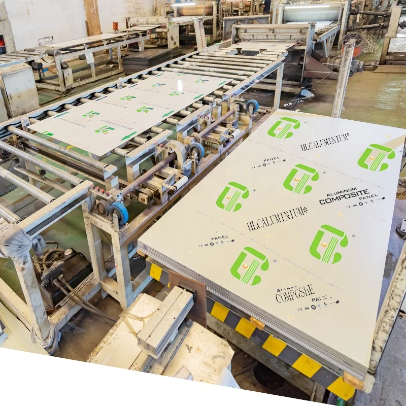 HENGLICAI Manufactory aluminum composite panel PVDF PE coating Aluminum Composite Panels Acm Sheet acm Panel For Construction