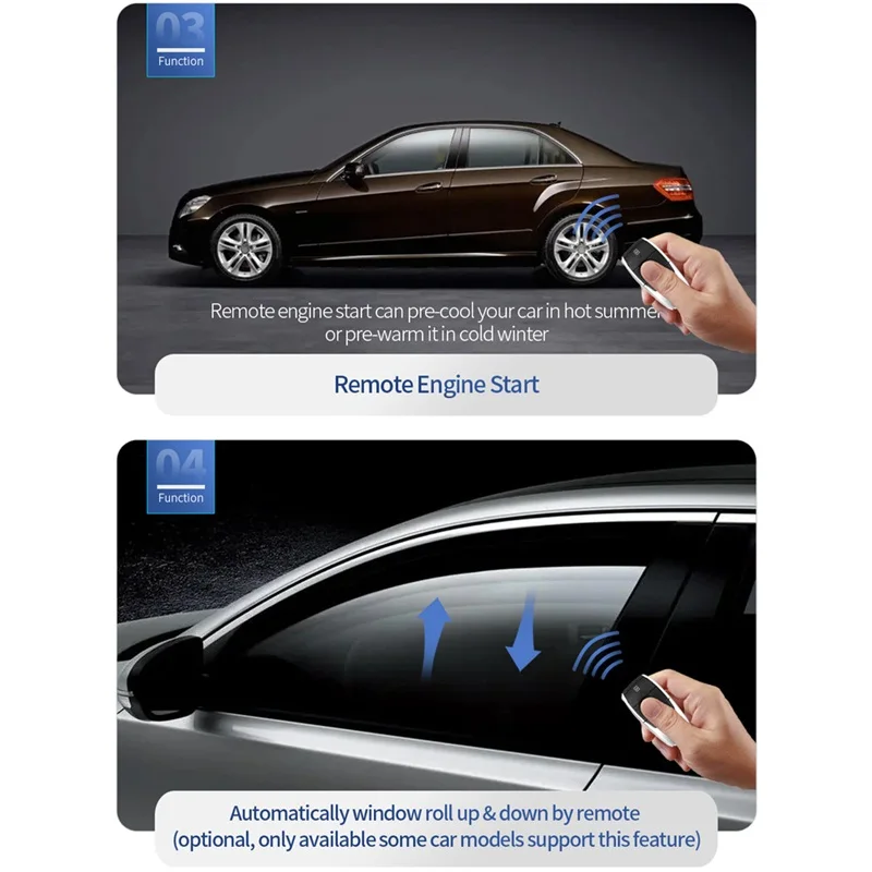 Система автомобильной сигнализации EASYGUARD Plug and Play подходит для Benz 13-15 GLK/13-14 E Class /13-14 E-Coupe удаленный запуск без