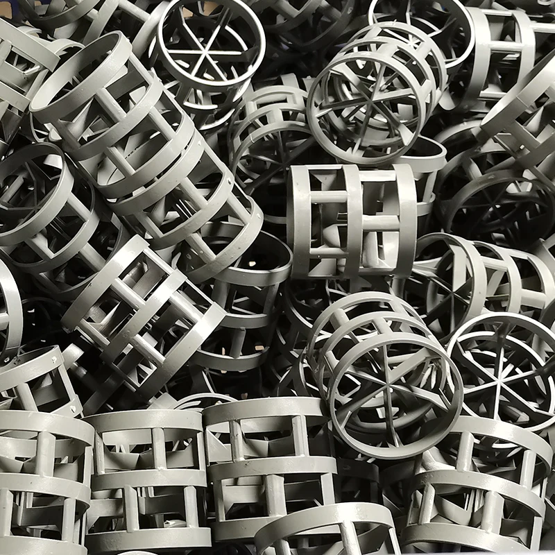 25mm 38mm 50mm  Balls Plastic Polyhedral Hollow Ball Packing PP Tri Pack