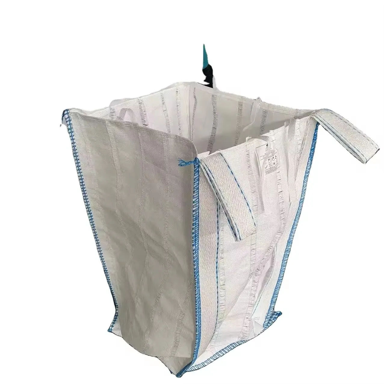 Jumbo Bags For Sand Packing Support Printing Logo Polypropylene 1 Tonne Bulk Bags for Chromium Vanadium Titanium White corundum