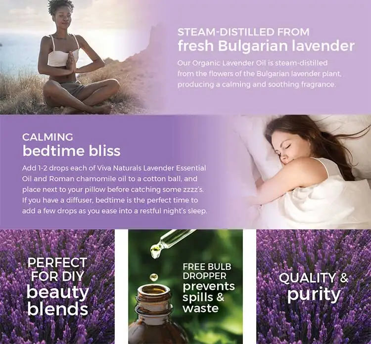 Private Label Organic  Cosmetic Essential Oil Therapeutic Grade Natural Lavender Essential Oil For Face