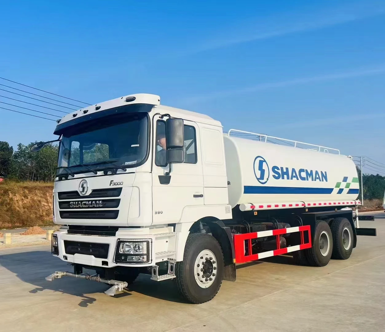 SHACMAN F3000  water bowser truck Fire Sprinkler Water Truck