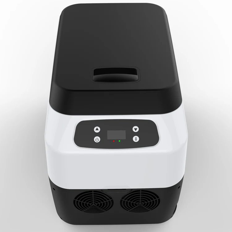 30L portable household outdoor DC 12V camping and travel cooling and warming cooler box