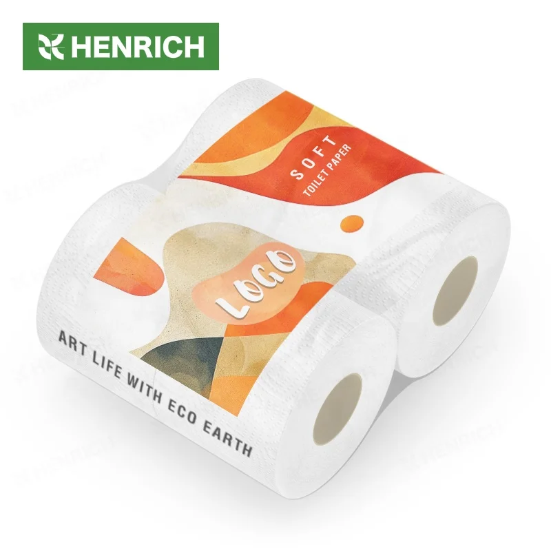 High Quality TAD Best Quality Toilet Tissue Paper Cholrine Free Toilet Paper Custom Logo Toilet Roll