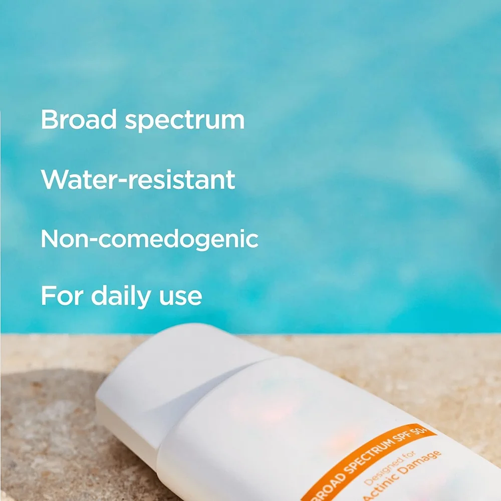 Mineral Sunscreen Zinc Oxide 100% Mineral Sunscreen Broad Spectrum SPF 50+Sun block, No White Cast Suitable for Sensitive Skin