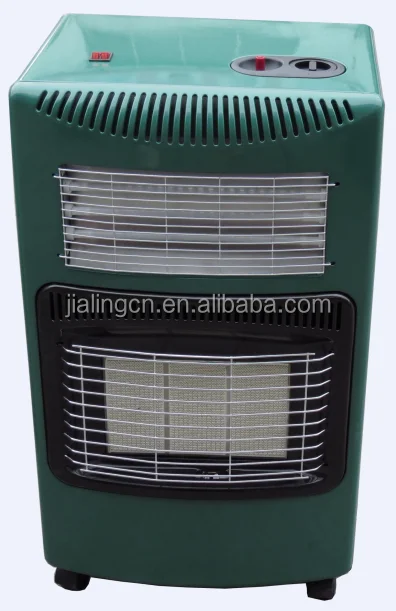 New Model Best Selling 2 in 1 Mobile Natural Gas Propane Indoor Gas Room Heater Infrared Portable Gas Heater
