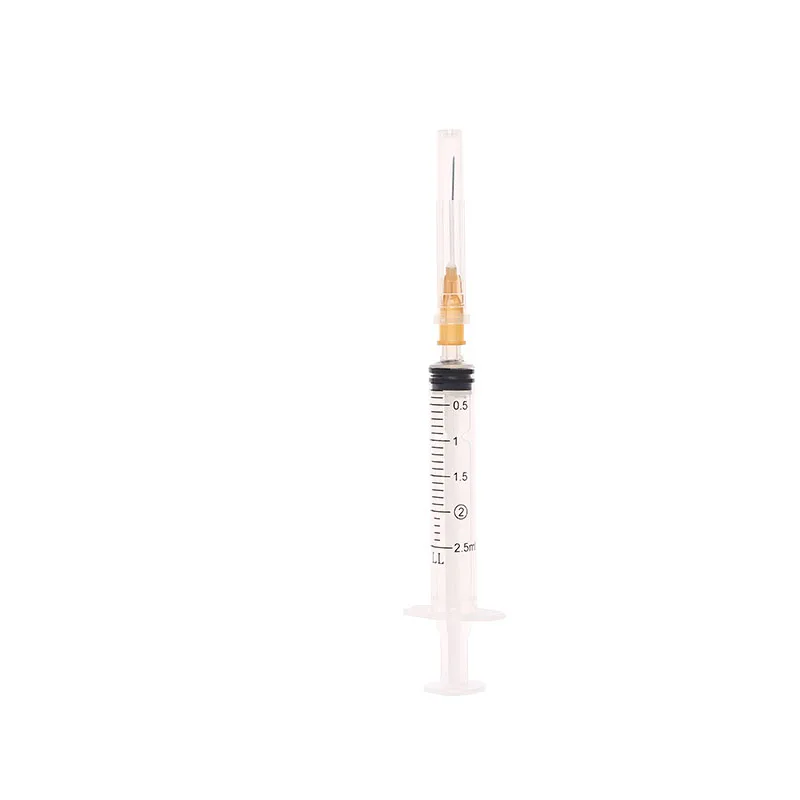 Medical Plastic disposable syringe 2cc for Injection