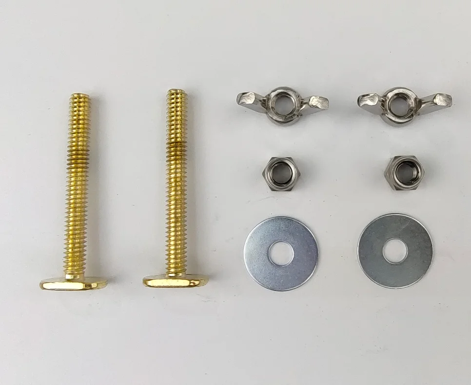 Universal wax ring for toilet with bolt nuts leak and odor-proof rubber wax ring toilet sealing rings