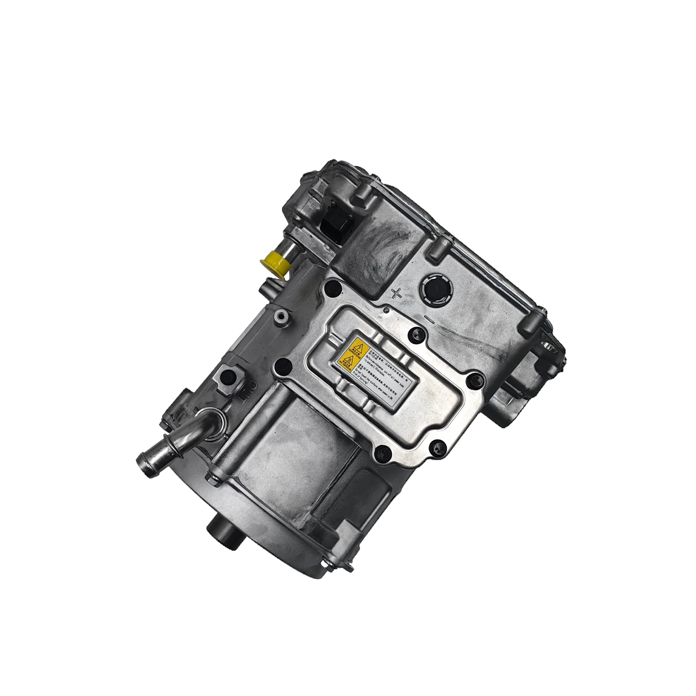 High torque liquid cool motor rated 60KW PMSM driving system for electric vehicle , boat,  high speed vehicle with controller