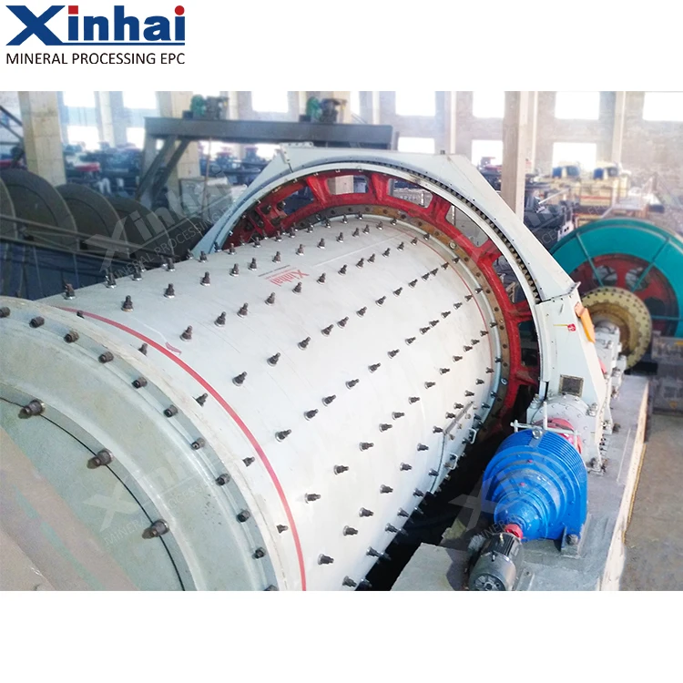 Large Capacity Diesel Engine Ball Mill , Automatic Control Intelligent Gold Ore Rock Wet Ball Mill