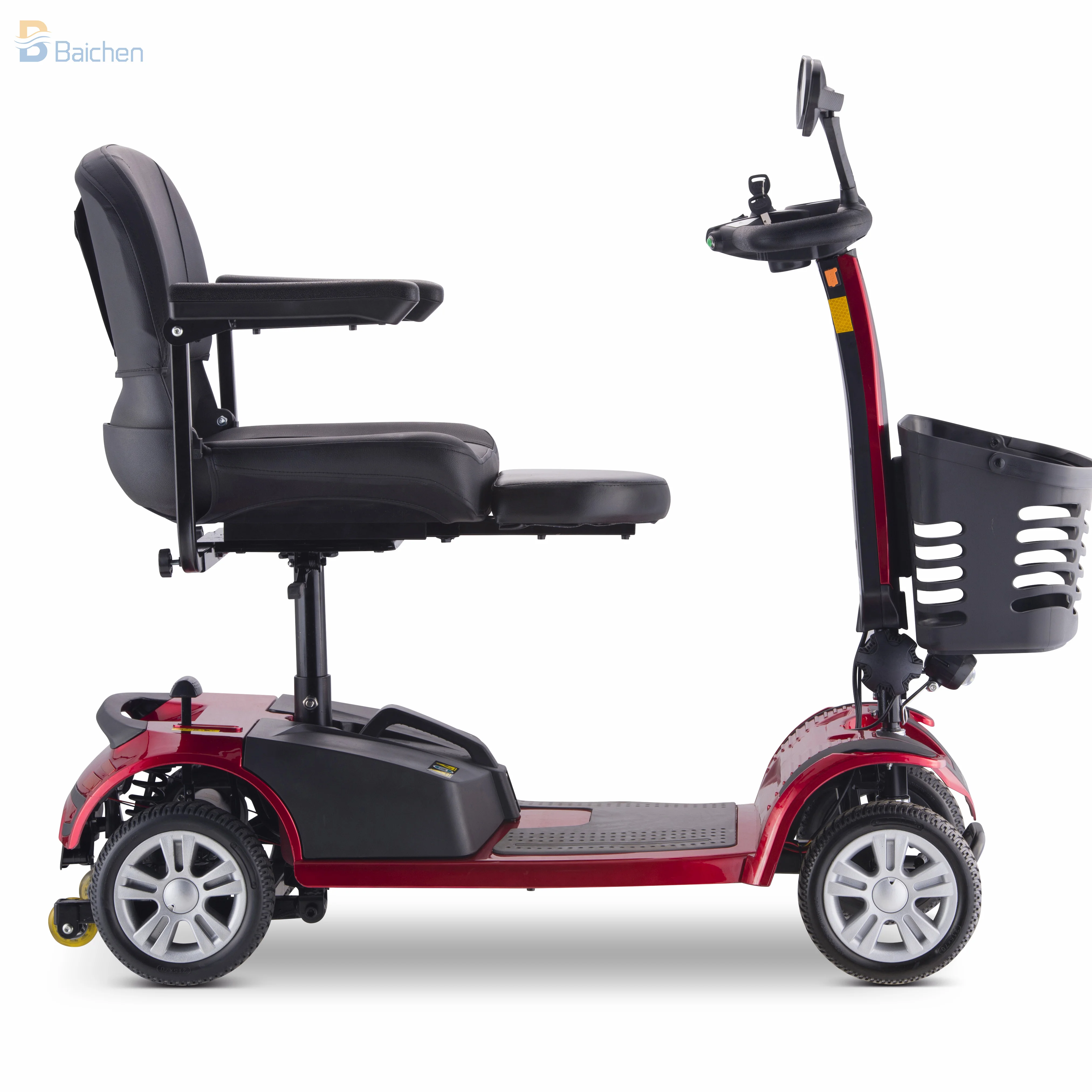 Высокое качество и дешевая цена, регулируемый портативный 4 колеса 1000 Вт мобильность электрический скутер, способный преодолевать Броды для отключения для пожилых людей с ограниченными возможностями