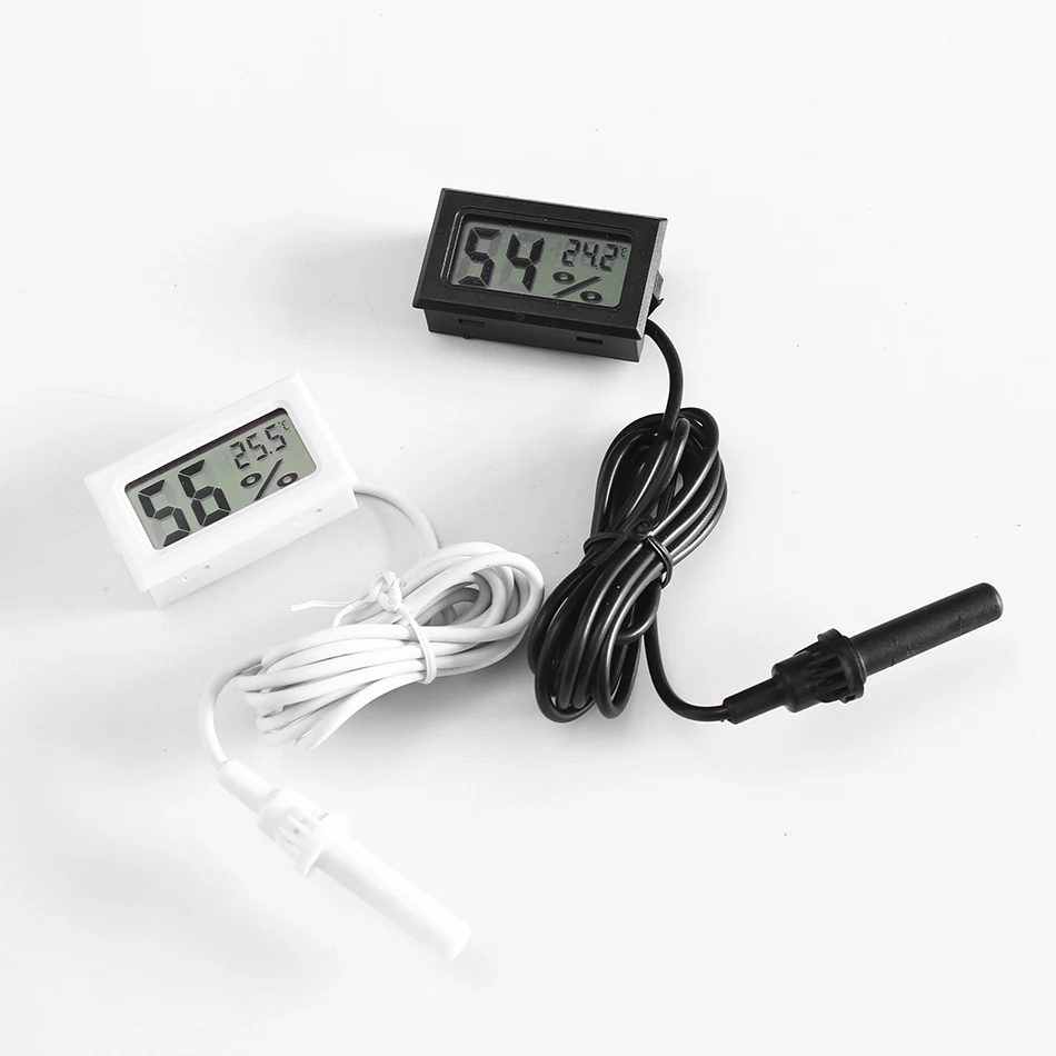 TPM-30 digital thermometer hygrometer/waterproof probe outdoor dry wet temperature humidity meter with external sensor