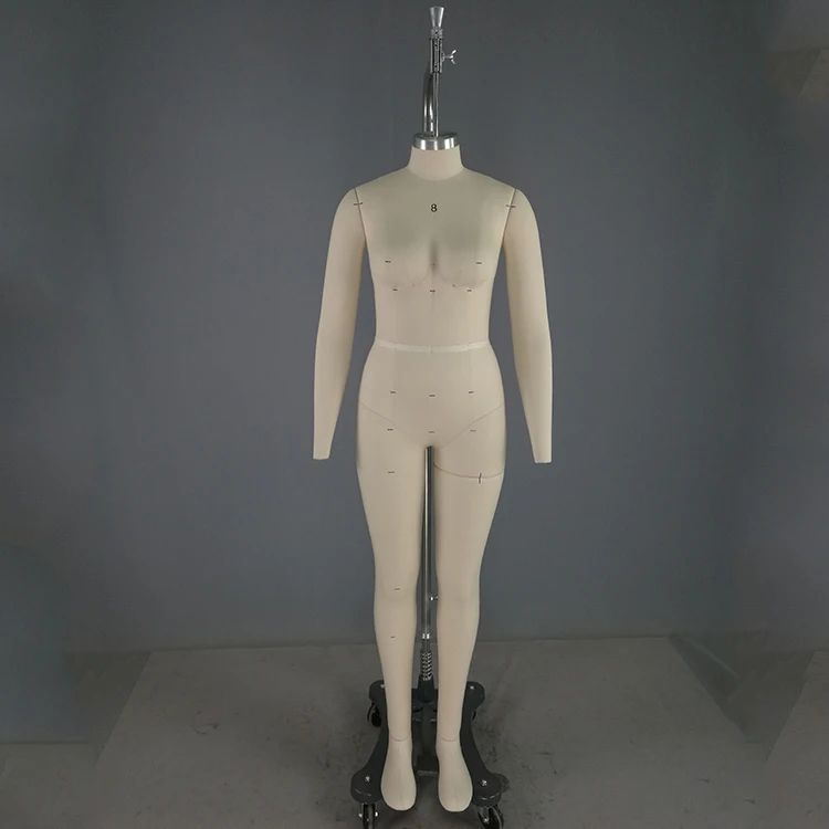 Missy 10 dummy mannequin dress form tailor full body measurements three-dimensional cutying model