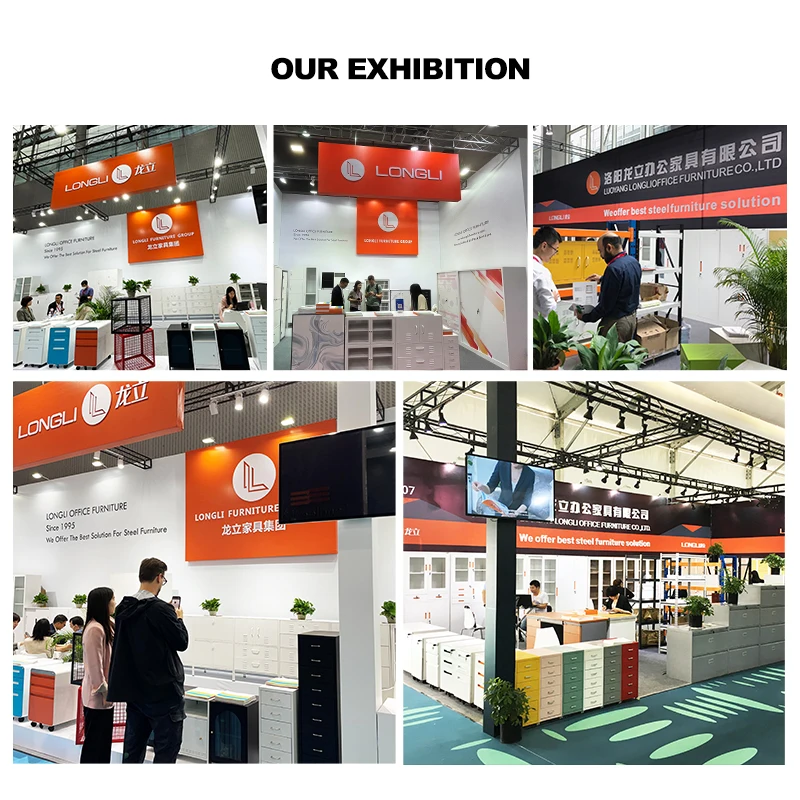 LONGLI OFFICE FURNITURE Tall storage steel display shelves office home use metal racks shelf decorating use