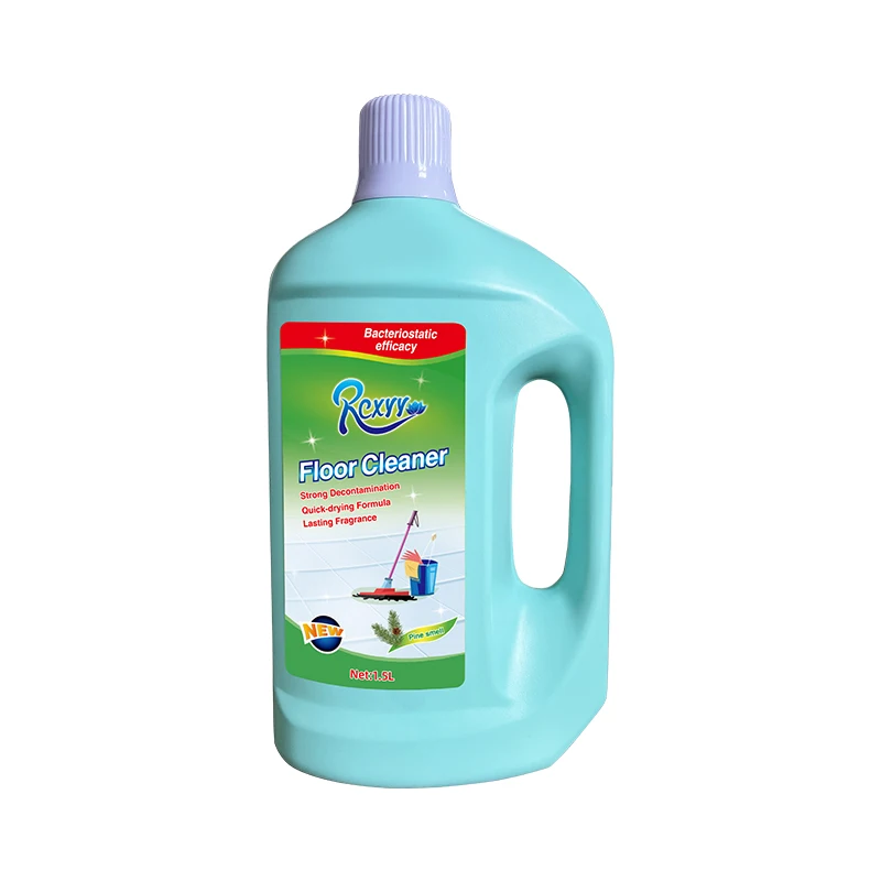 Promotion eco friendly Rcxyy neutral ph1.5L tile liquid floor cleaner  with long lasting pine fragrance