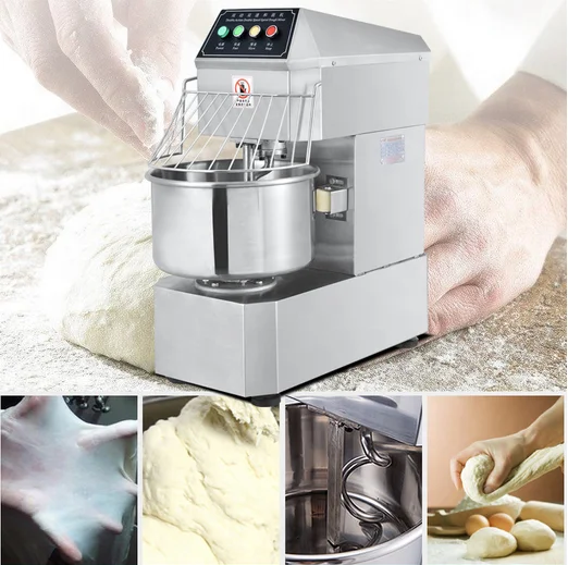 Factory outlet industrial spiral 20L 30L bread Dough Mixer machine commercial pizza dough maker flour mixer