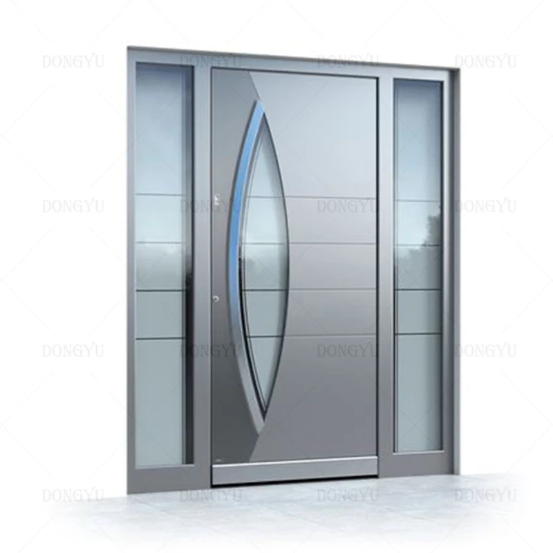 Revamp Your Home Entrance with High-End Stainless Steel Pivot Doors and Security Solutions