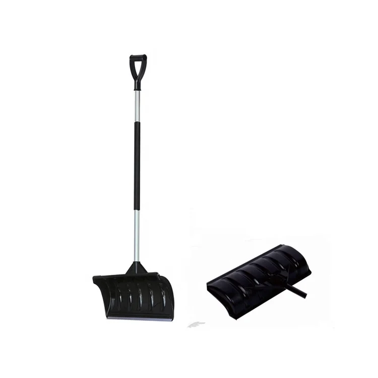 Wholesale snow shovels 22' Poly pusher snow shovel with wooden handle