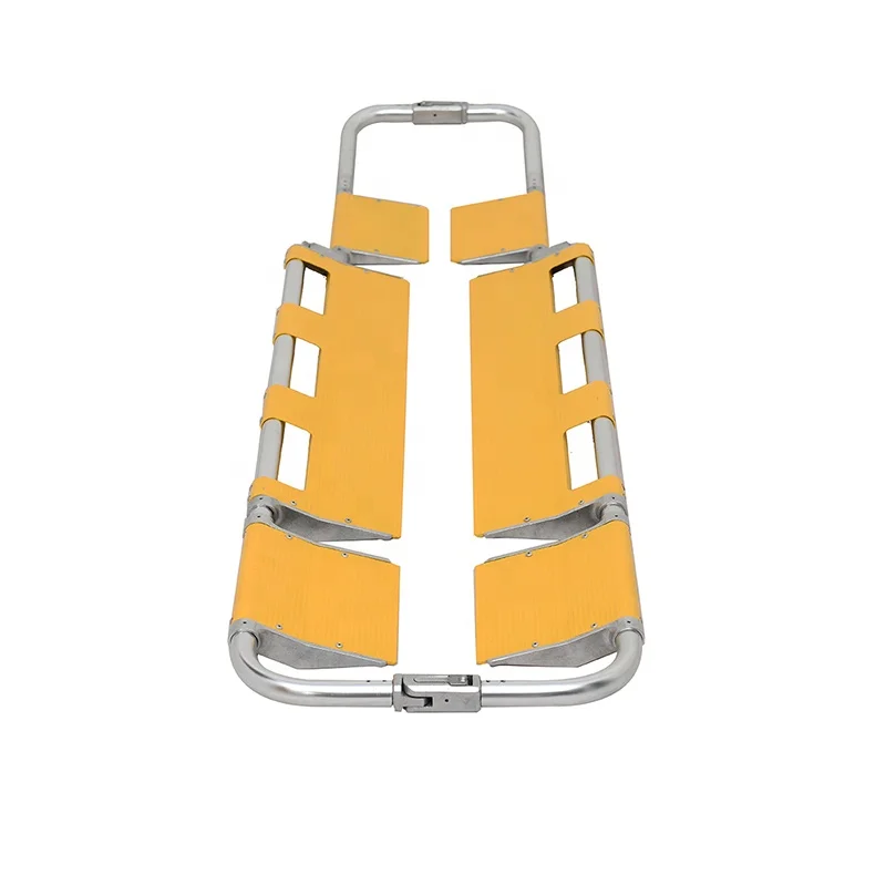 Collapsed first-aid scoop patient stretcher easy to carry and store manufacturer supply price