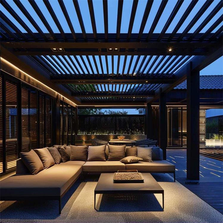 Automatic Easily Assembled 3X3 3X4 4X4 6X4 10x12 Outdoor Waterproof Aluminium Sunrooms & Glass Houses Sunroom House 4 Season