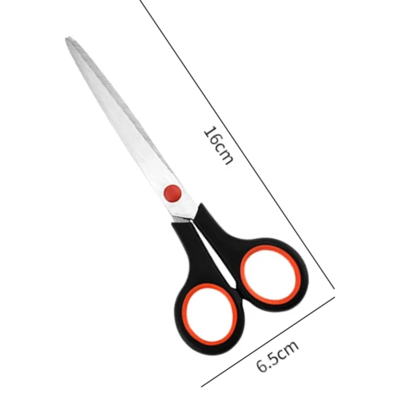Low MOQ Cheap 3-Pack Heavy Duty Scissors With Ultra Sharp Blades and Comfort Grip Handles All Purpose Office Scissors