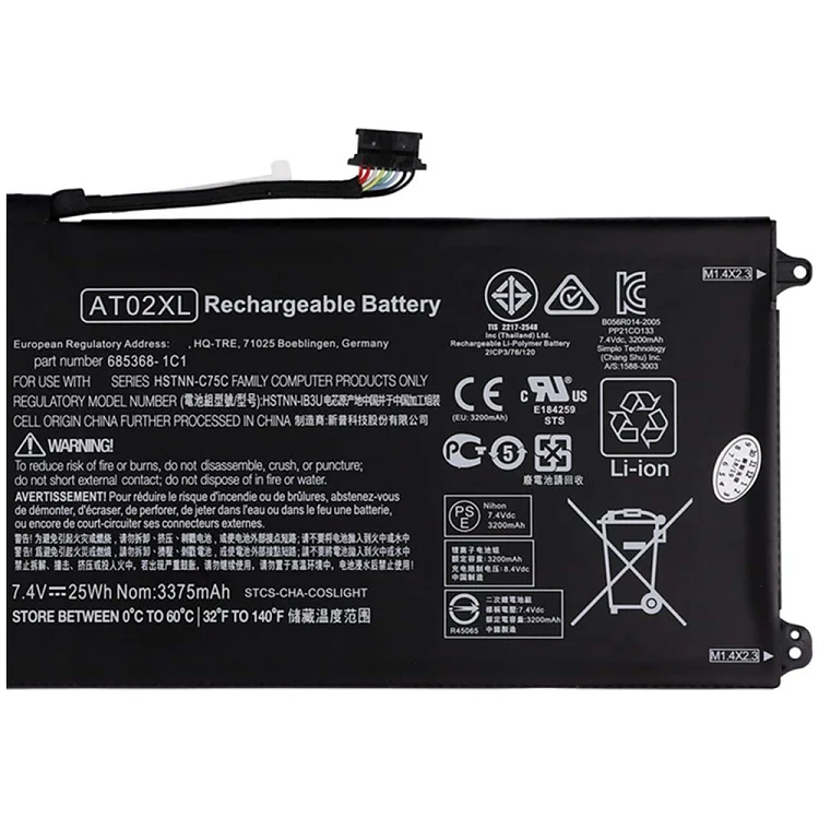 Original 25W laptop battery For HP ElitePad 900 G1 HSTNN-C75C HSTNN-DB3U AT02XL