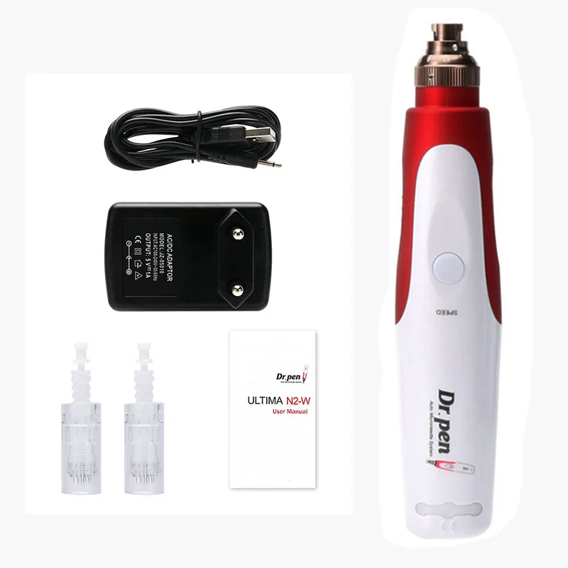 
USB Rechargeable Professional Wireless Electric Microneedle Shake Beauty Derma Auto Pen Microneedling Pen 