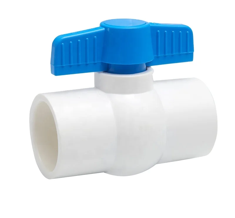 High Quality PVC/CPVC Ball Valve OEM/ODM Support Compact Ball Valve for General Water Application