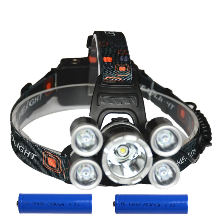 New Product 10W T6 3000lumens Waterproof Camping Head Light Led IP44 18650 Battery Powered High Power Led Headlamps