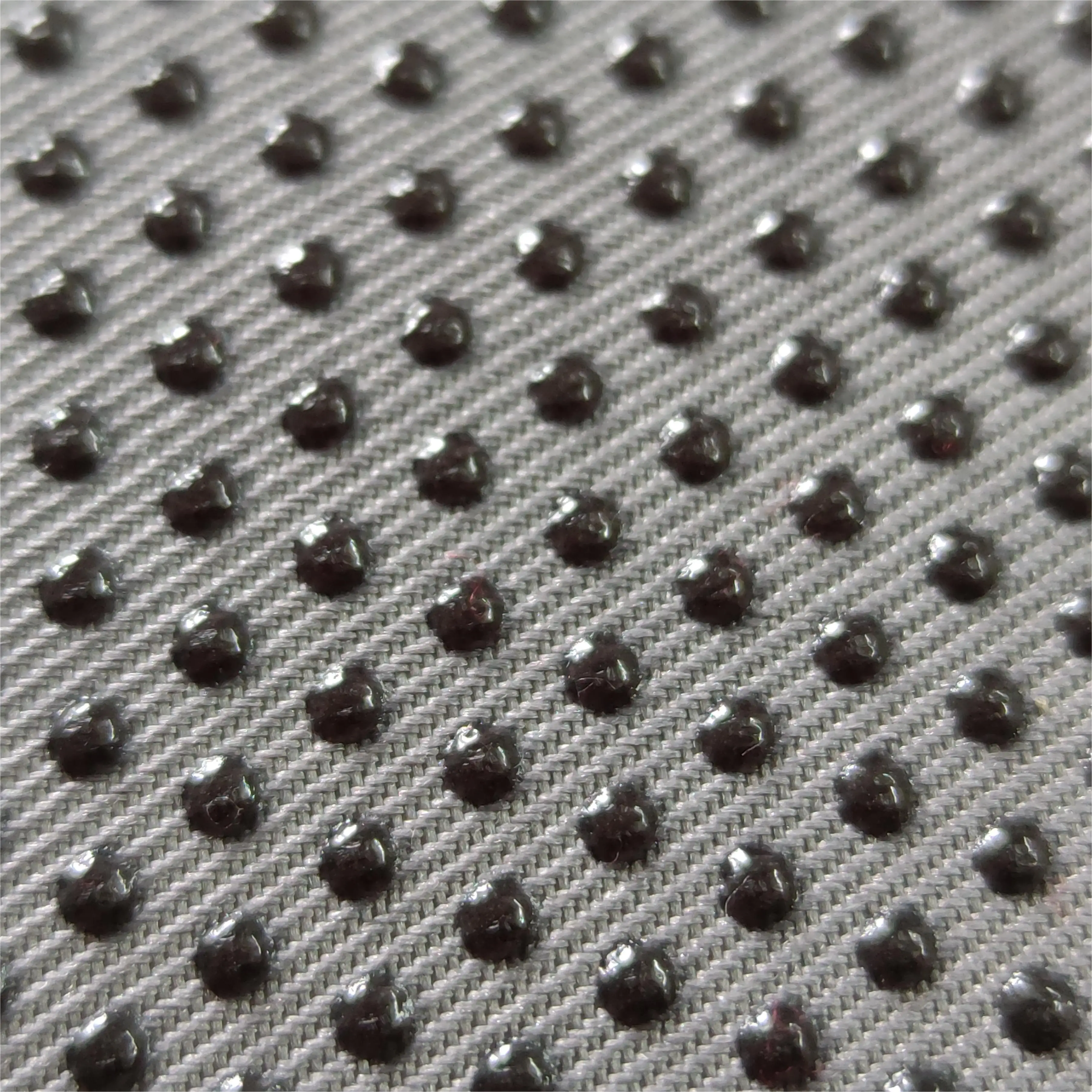 High quality stock twill Oxford 100% polyester Tuff water drop craft car bathroom indoor non-slip fabric