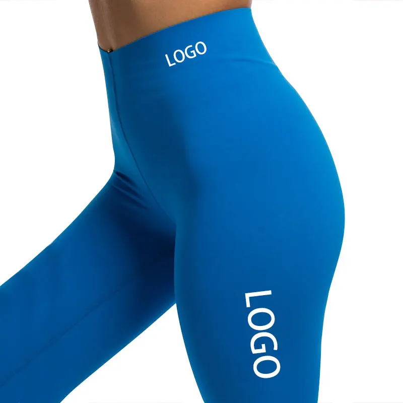 High Quality Sport Tights Training Apparel Buttery Soft High Waisted Jogger Custom Womens Fitness Leggings