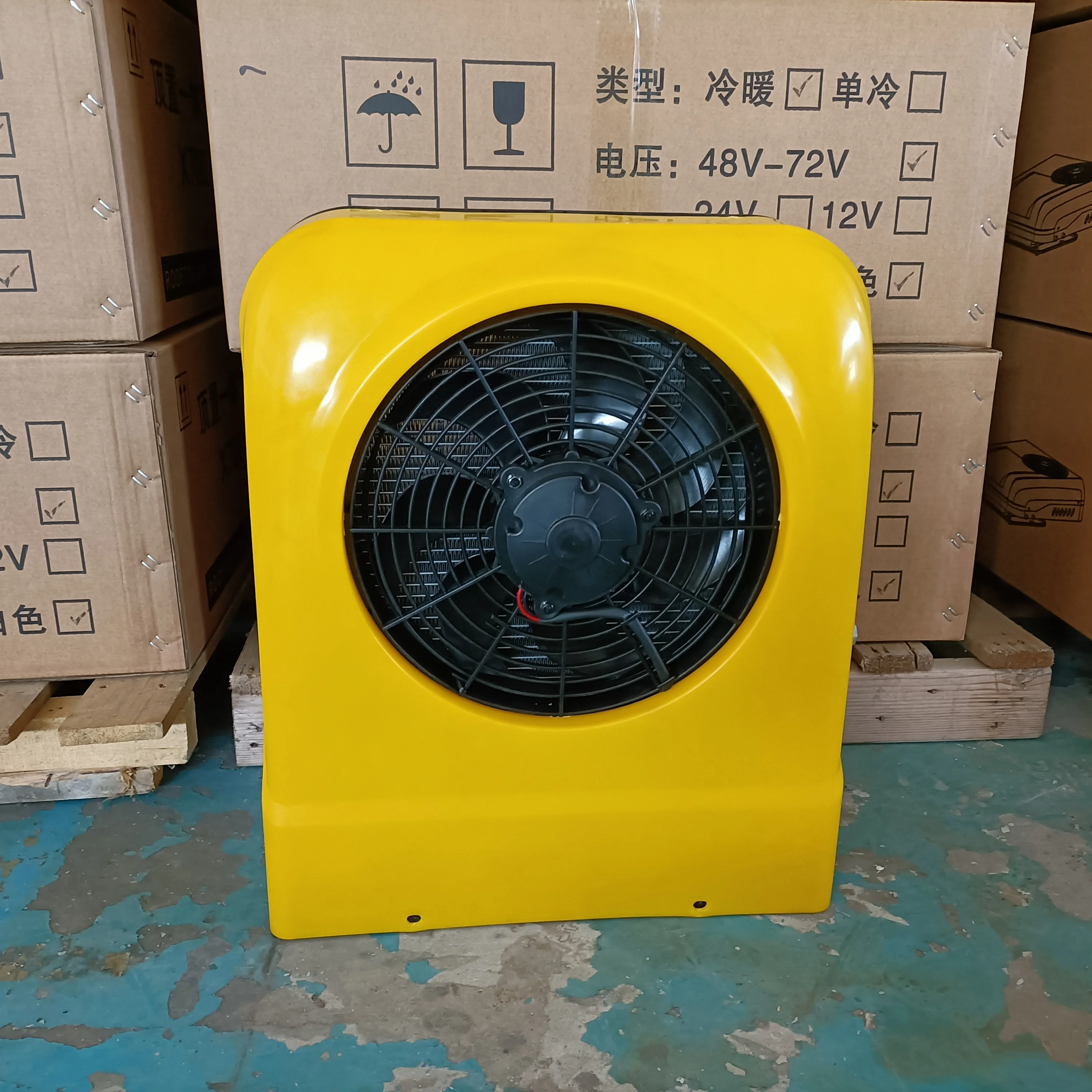 RV 12V Parking Cooler DC 24V Portable air parking conditioners for truck