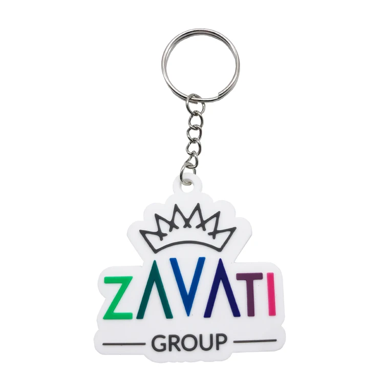 Wholesale 2d/3d Soft Rubber Keychain Promotional Gift Keychain High Quality Pvc Keychain Custom Logo