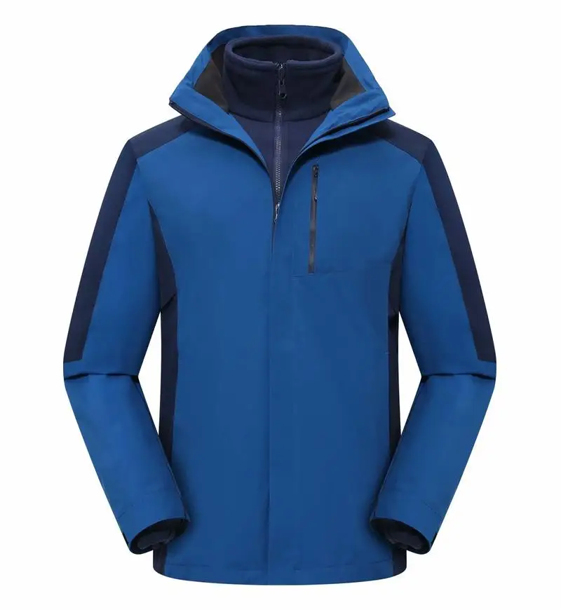 150D high elastic pongee 100% polyester winter jacket for men waterproof outdoor jackets
