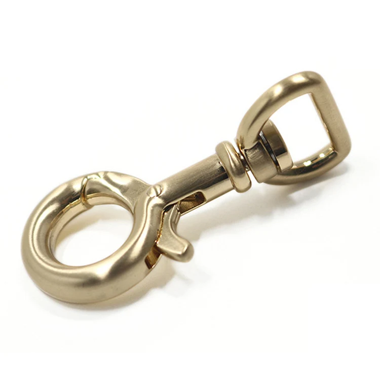 20mm 38mm Swivel Black Metal Snap Hook Pet, Bag Adjustable Buckle Dog Collar, D Ring Hardware Metal Tri-Glide Buckle for Bags