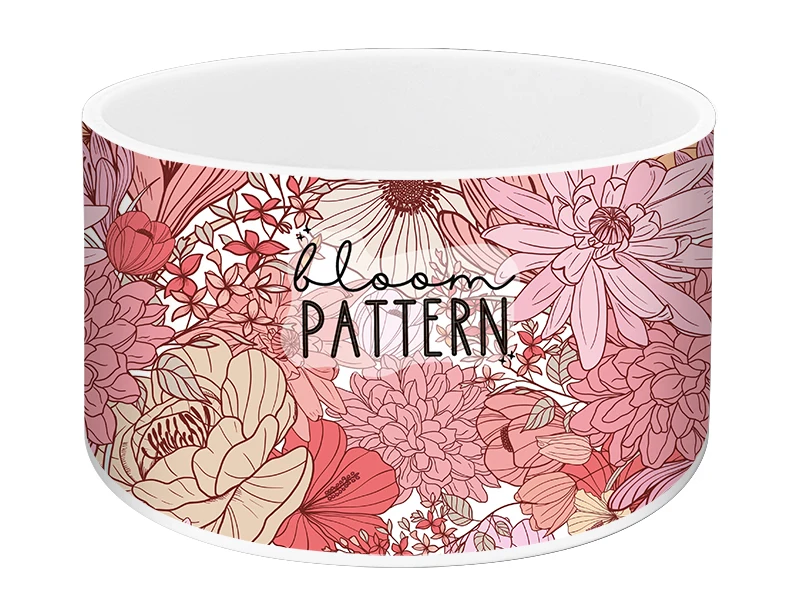 Customization Etsy AMZ Cute Fantasy Seamless Pattern Silicone Bottle Sleeve Water Bottle Cup Bumper Silicone Tumbler Boots