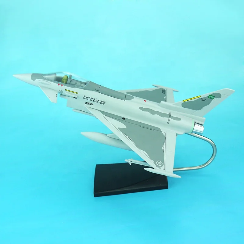 EF-2000 Royal Saudi Resin Air Force Typhoon Flying Air Force Military Model