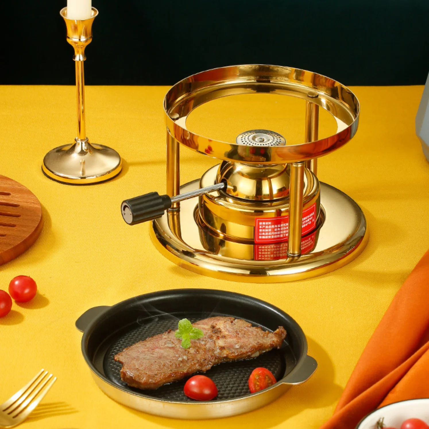 Portable Korean Barbecue Grill / Gas Barbecue Grill Outdoor