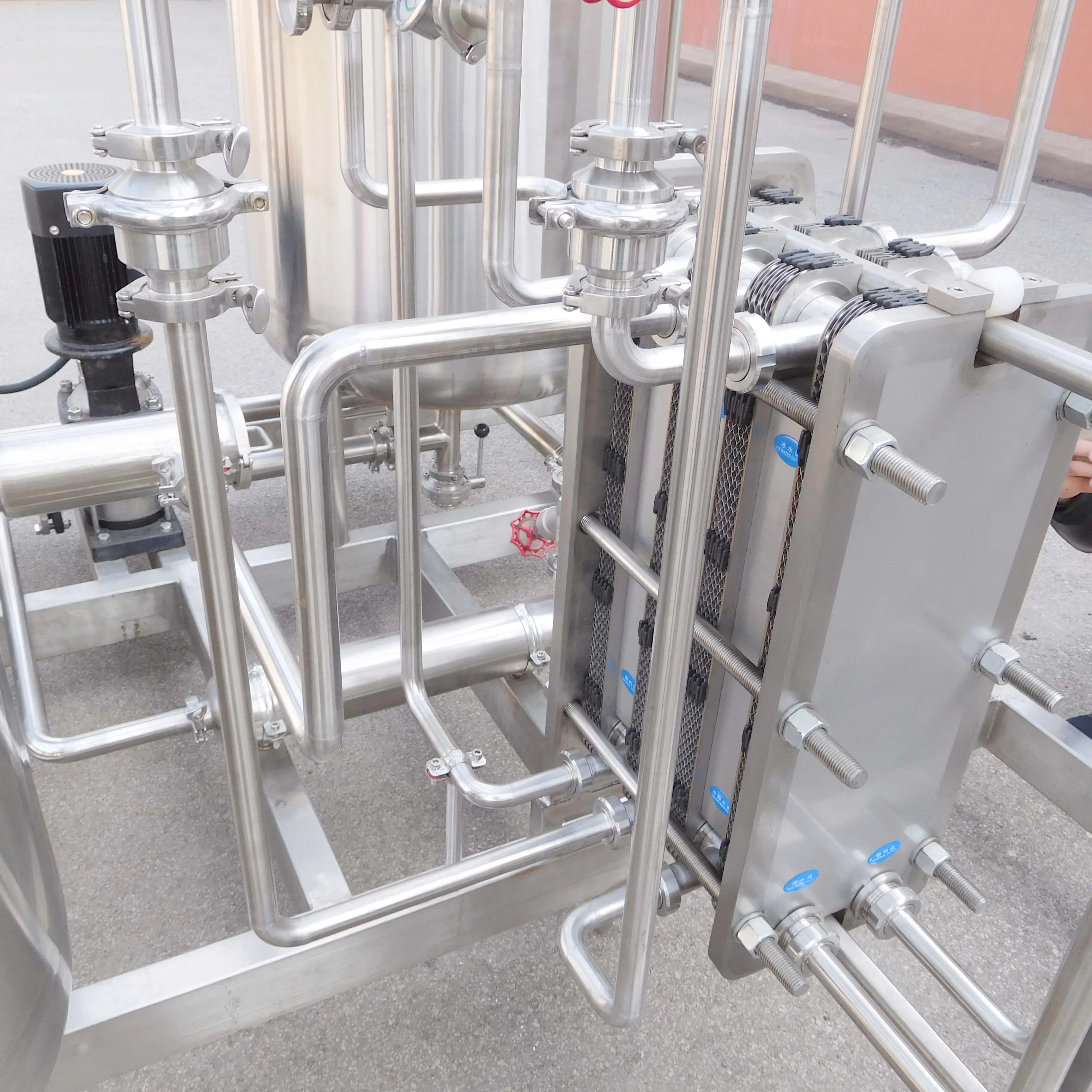 Automatic 300L 500L 1000L 2000L 3000L UHT Milk Sterilizer Pasteurization Machine