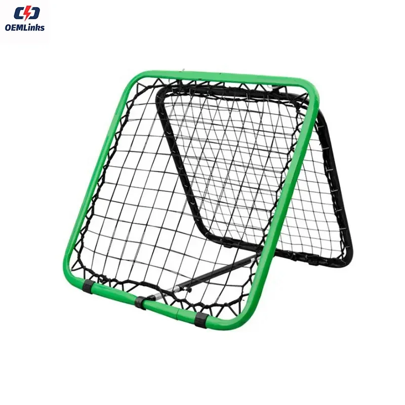 Soccer Rebound Net Training Football Equipment Double Side Portable Adjustable