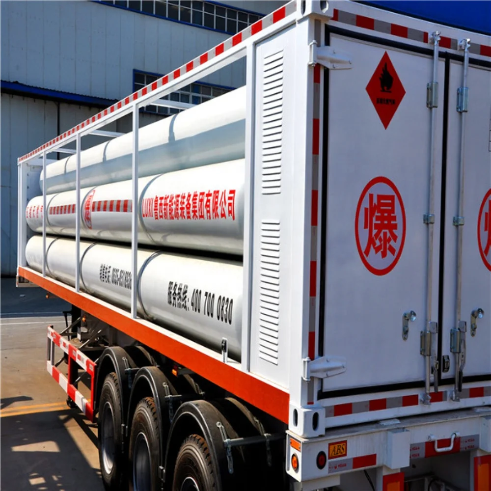 40FT ISO Standard CNG Container - 9 Tubes