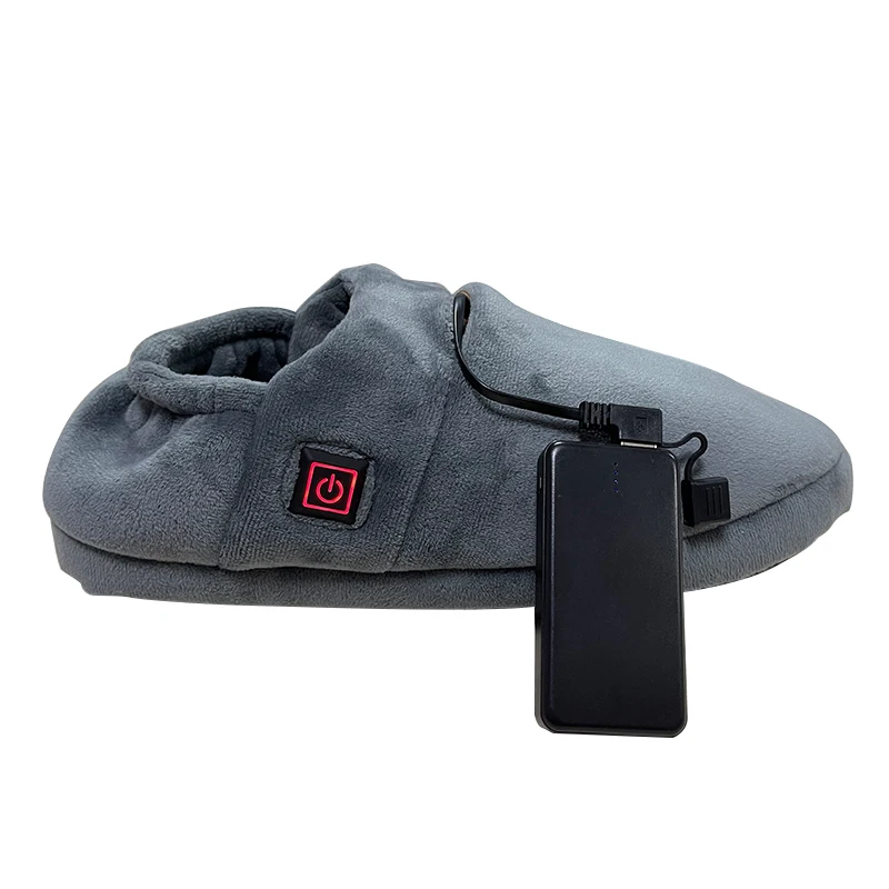 Перезаряжаемый внешний аккумулятор с USB подогревом обувь для зимы для дома/отеля