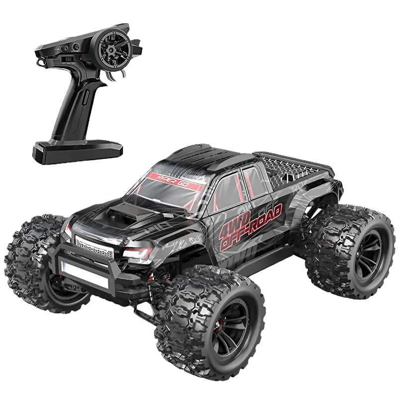 MJX Hyper Go 10208 1/10 масштаб Радиоуправление 4WD высокоскоростной внедорожный Электрический радиоуправляемый монстр грузовик с бесщеточным двигателем 100A ESC приложение