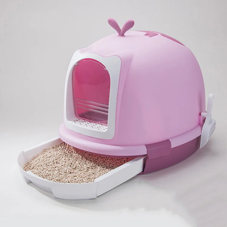 Cat Self-cleaning Toilet Automatic Cat Litter Box Cat Toilet Box