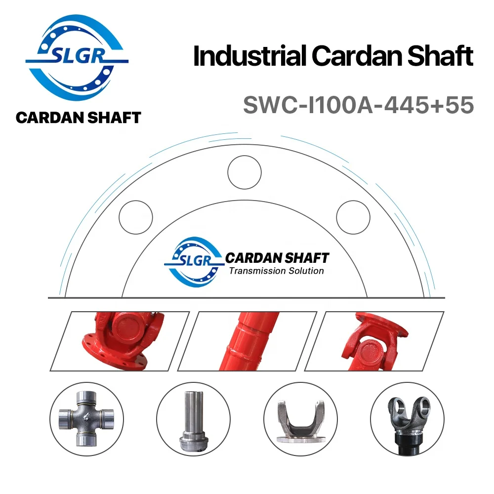 SLGR MINUC035 SWC-I100A-445+55 Drive Shaft Stable Quality Rolling Mill Shaft